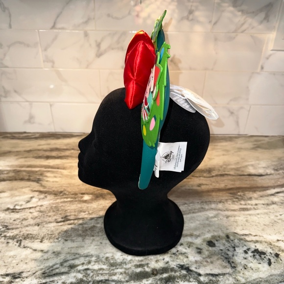 Disney Parks Loungefly Mickey & Minnie Holiday Christmas Glow Headband Ears NEW main image 11